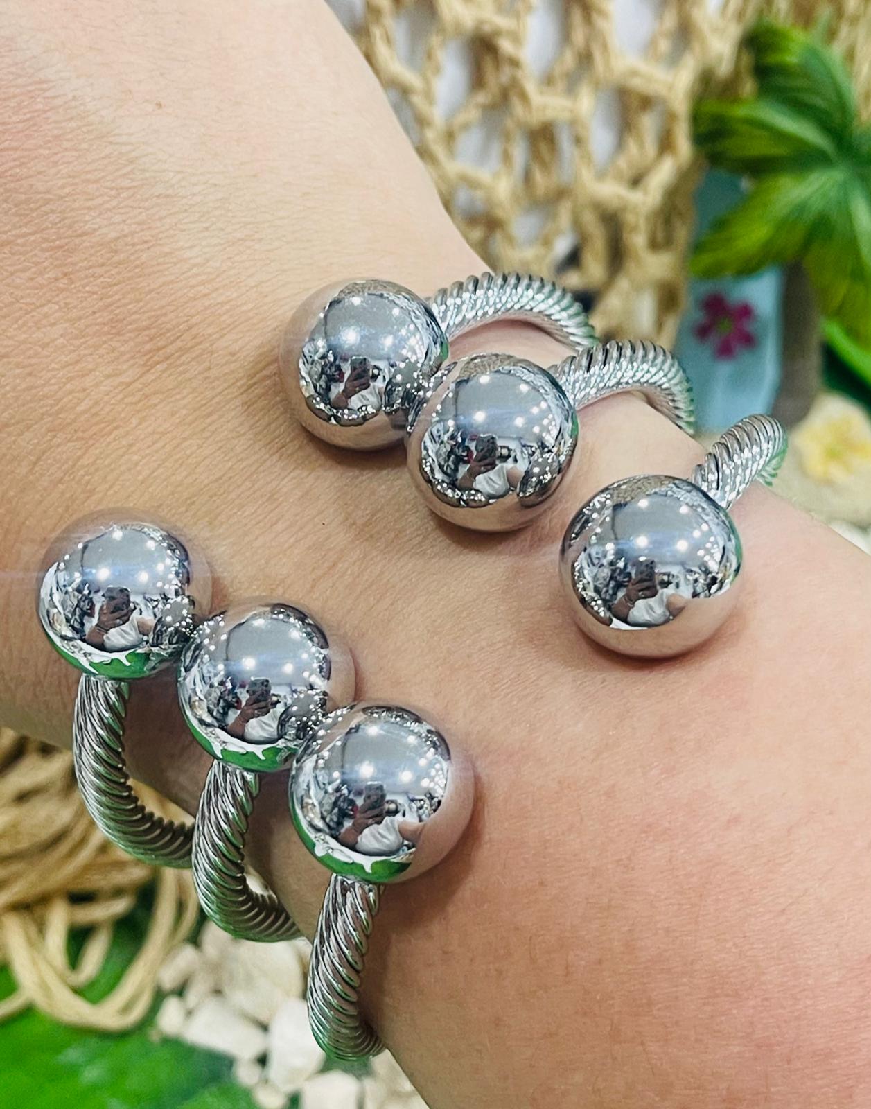 Ball Bracelet Silver