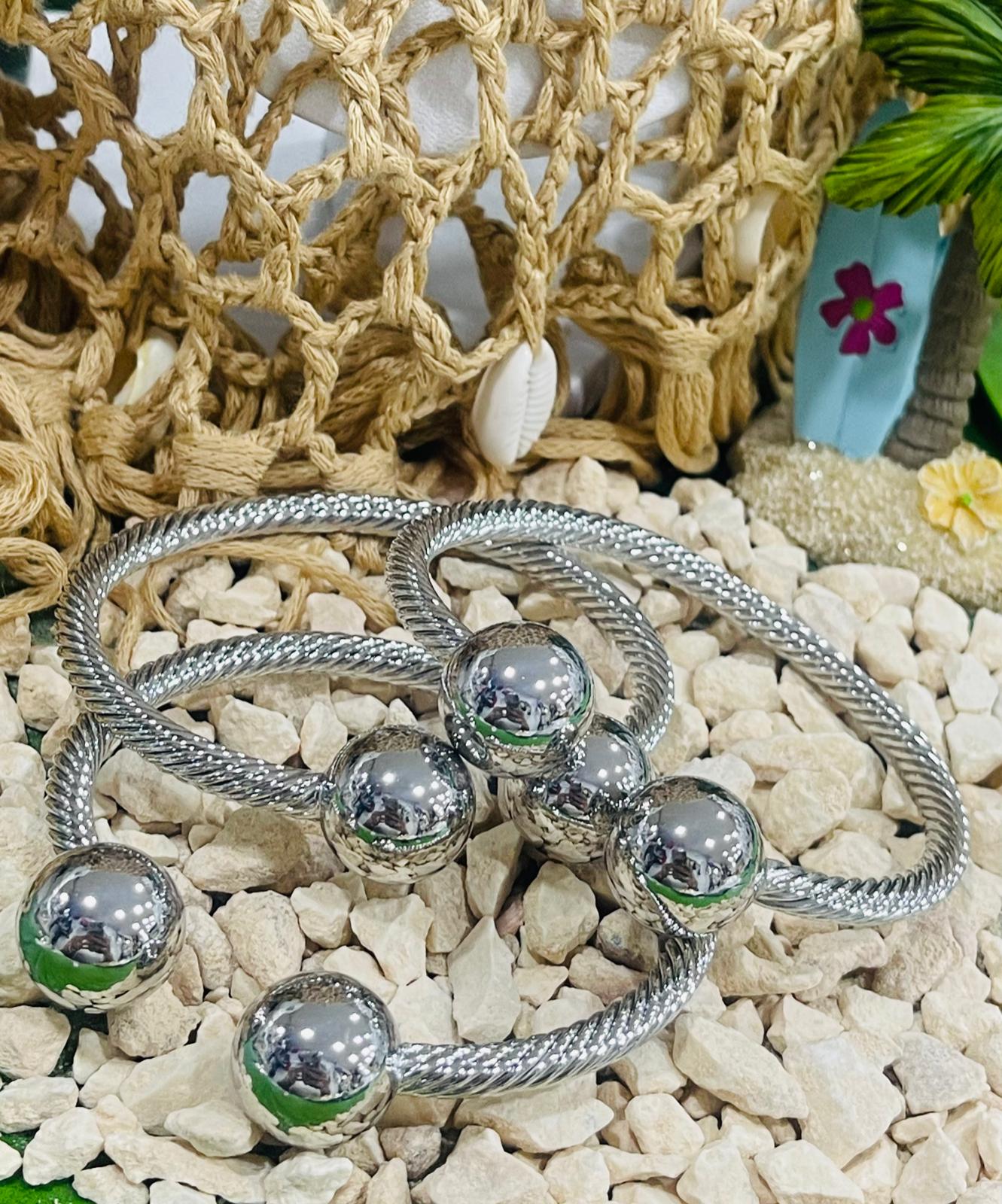 Ball Bracelet Silver